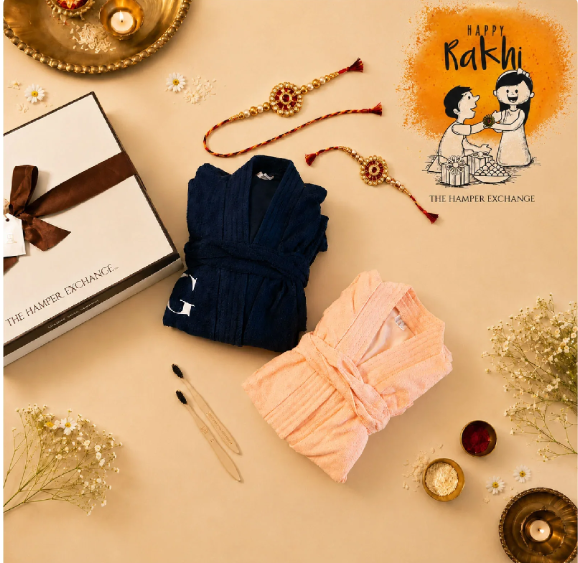 Rakhi Gift Hampers 2026: Luxury Bathrobes & Personalized Towels for Siblings Who Deserve Self-Care