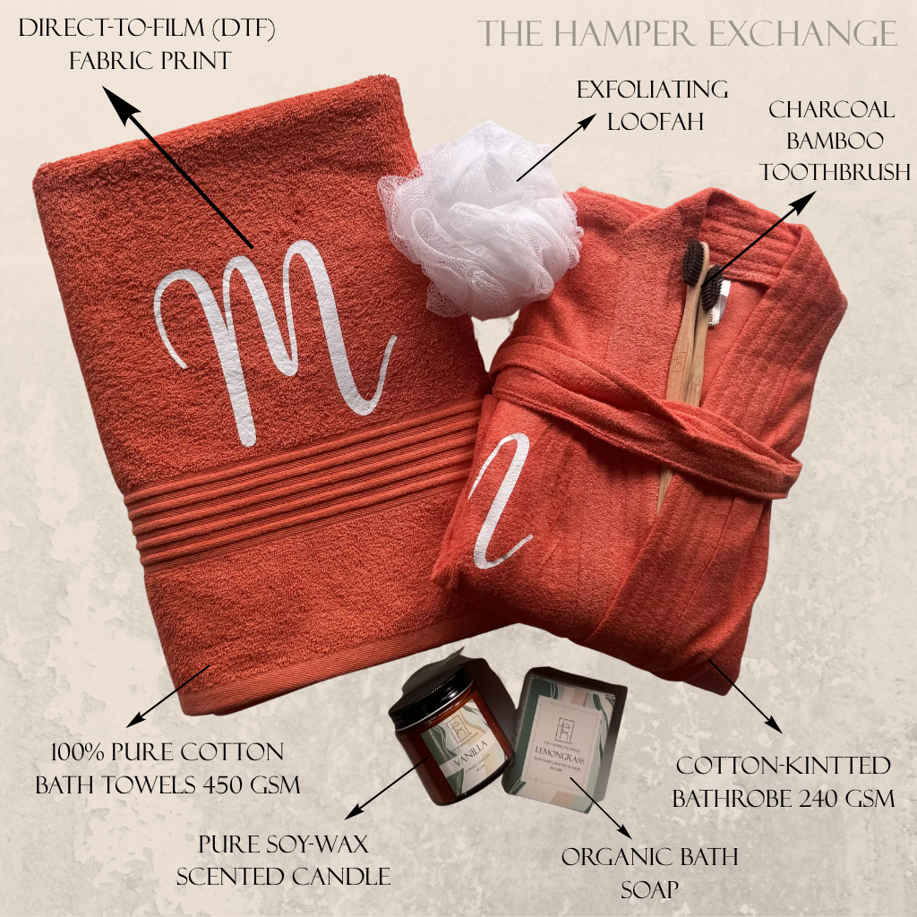 Personalised Spa Bath Hamper | 5 Piece Set