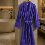 Luxury Single Personalised Bathrobe - 450 GSM