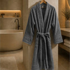 Luxury Single Personalised Bathrobe - 450 GSM