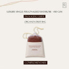 Luxury Single Personalised Bathrobe - 450 GSM