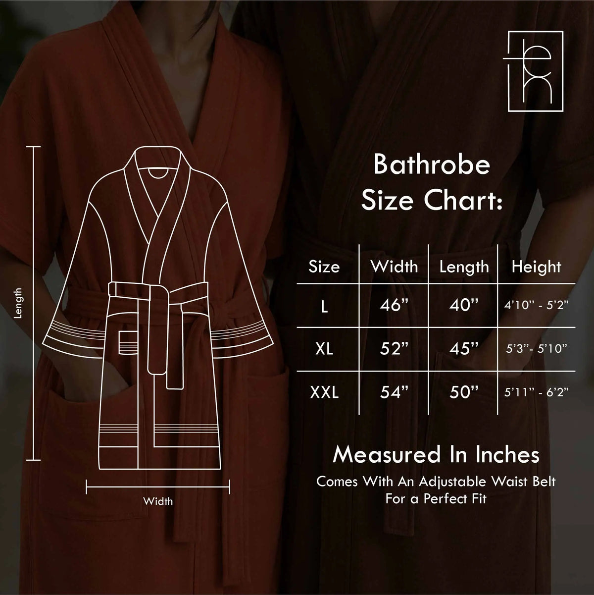 Couple Luxury 450 GSM Bathrobe Hamper