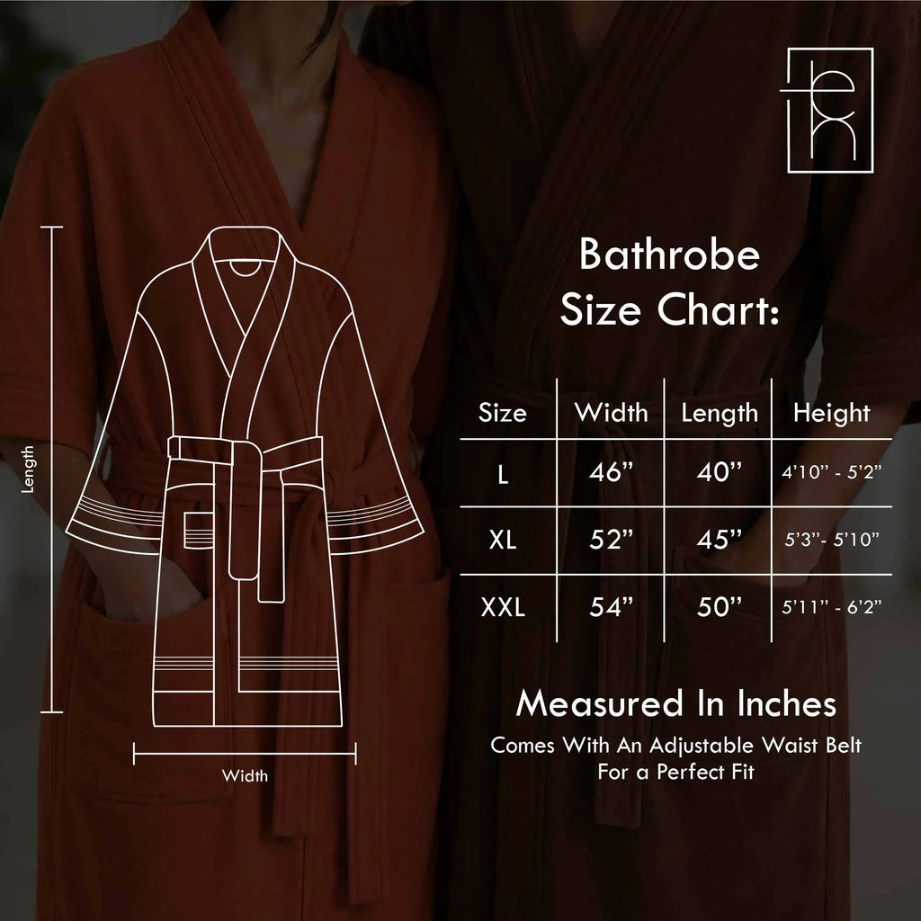 Couple Luxury 450 GSM Bathrobe Hamper