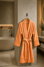 Luxury Single Personalised Bathrobe - 450 GSM