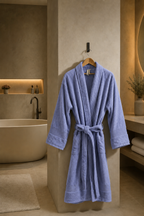 Luxury Single Personalised Bathrobe - 450 GSM