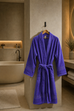 Luxury Single Personalised Bathrobe - 450 GSM