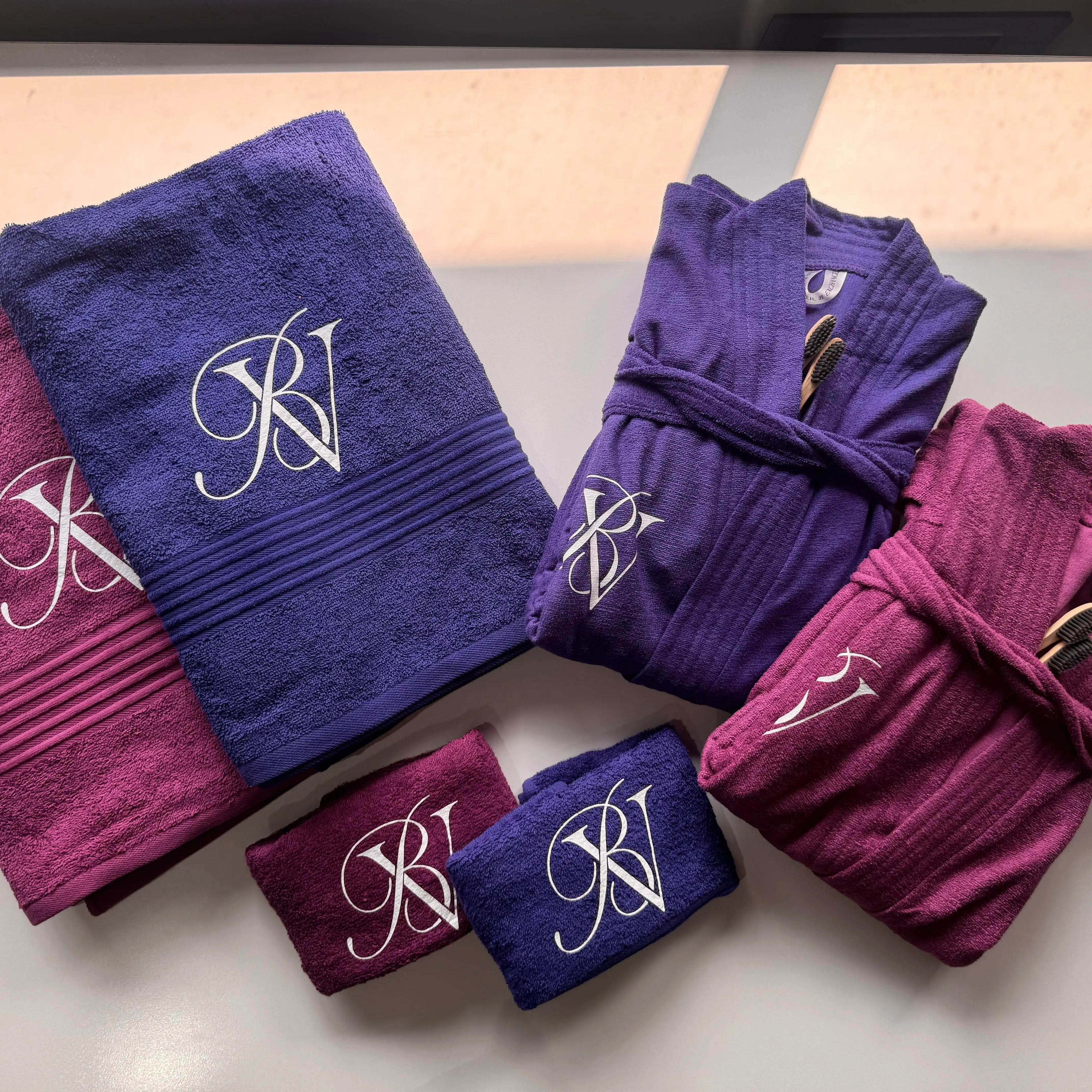 Couple Personalised Bath Hamper | 6 Piece Set