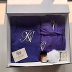 Single Personalised Spa Bath Hamper - 5 Piece Set for a Premium Home Spa Experience