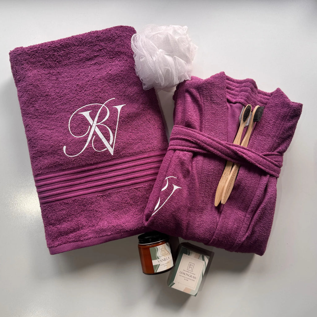 Single Personalised Spa Bath Hamper - 5 Piece Set for a Premium Home Spa Experience