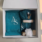 Single Personalised Spa Bath Hamper - 5 Piece Set for a Premium Home Spa Experience