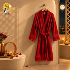 Luxury Single Personalised Bathrobe - 450 GSM