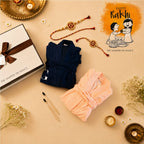 Personalised Couple Bathrobe Hamper - 2 Piece Set.
