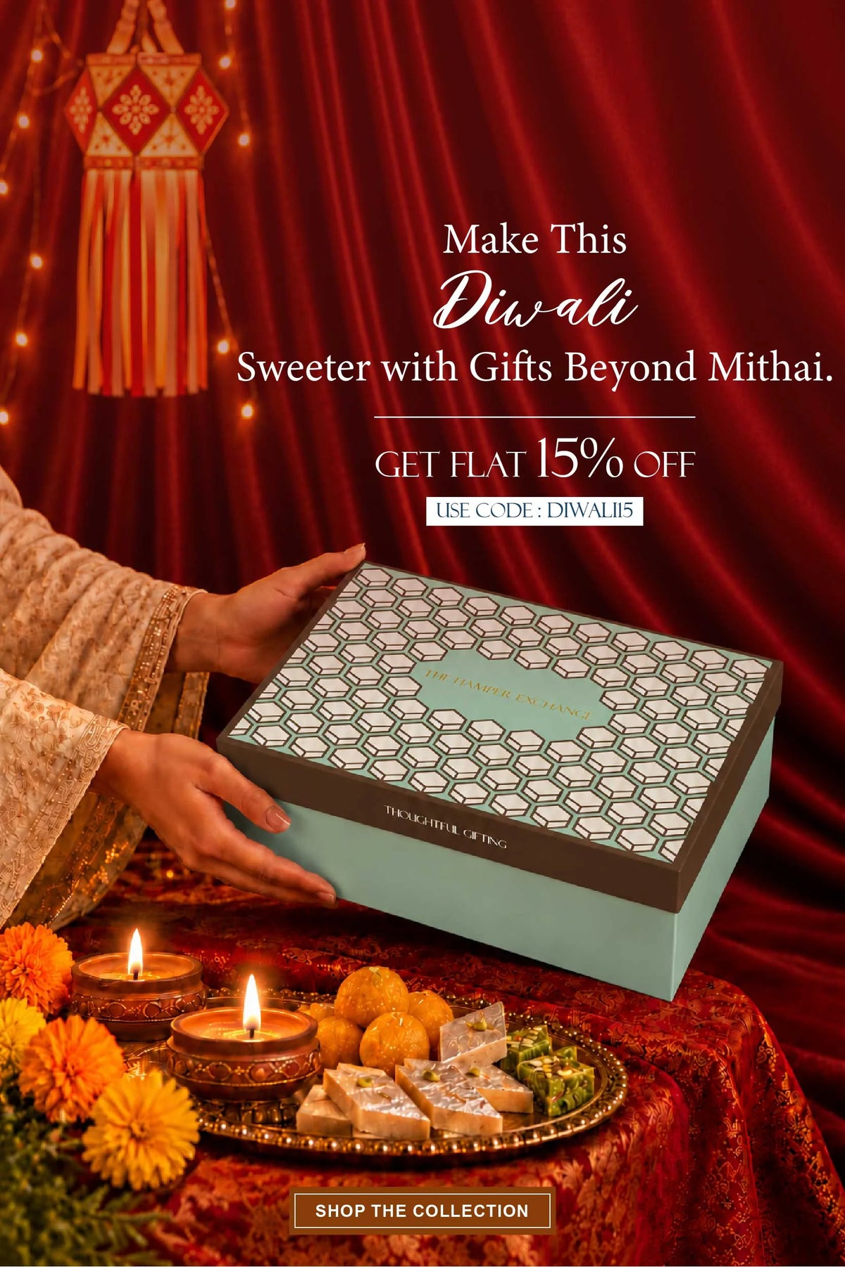 THE Diwali Website Banner Mobile