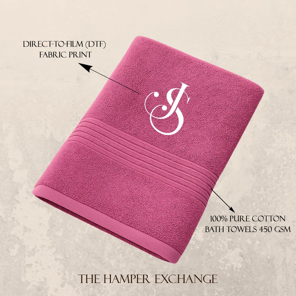 Personalised Bath Towel Hamper.