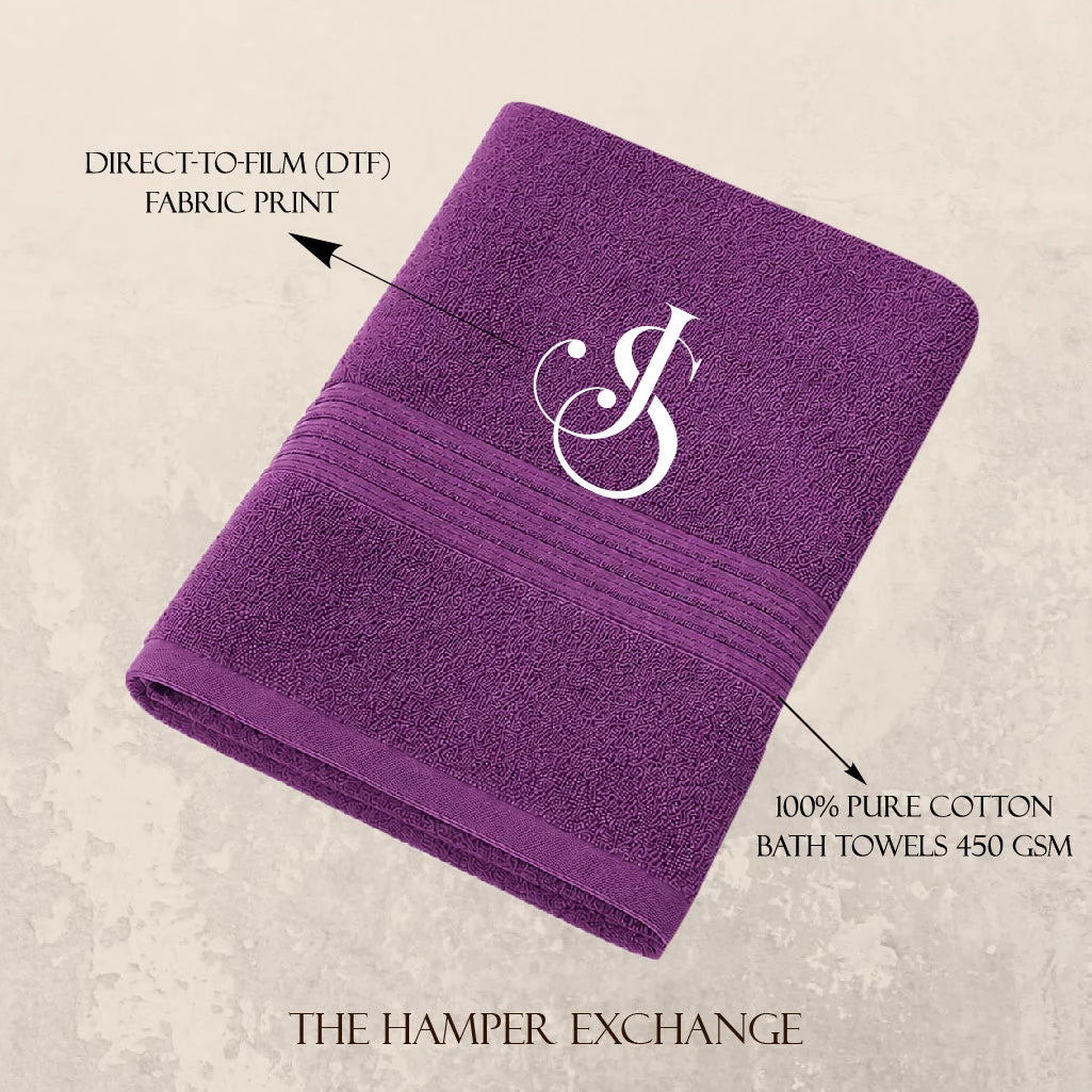 Personalised Bath Towel Hamper.