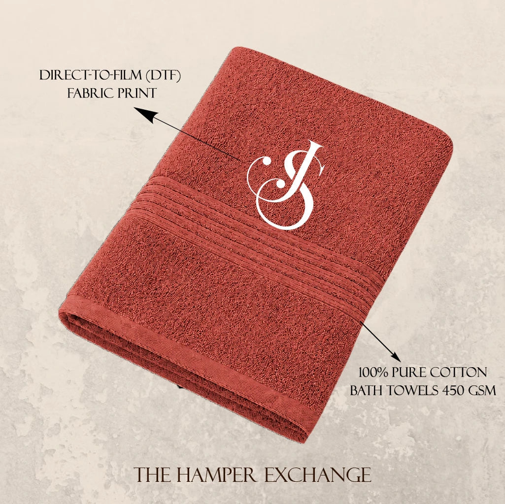 Personalised Bath Towel Hamper.