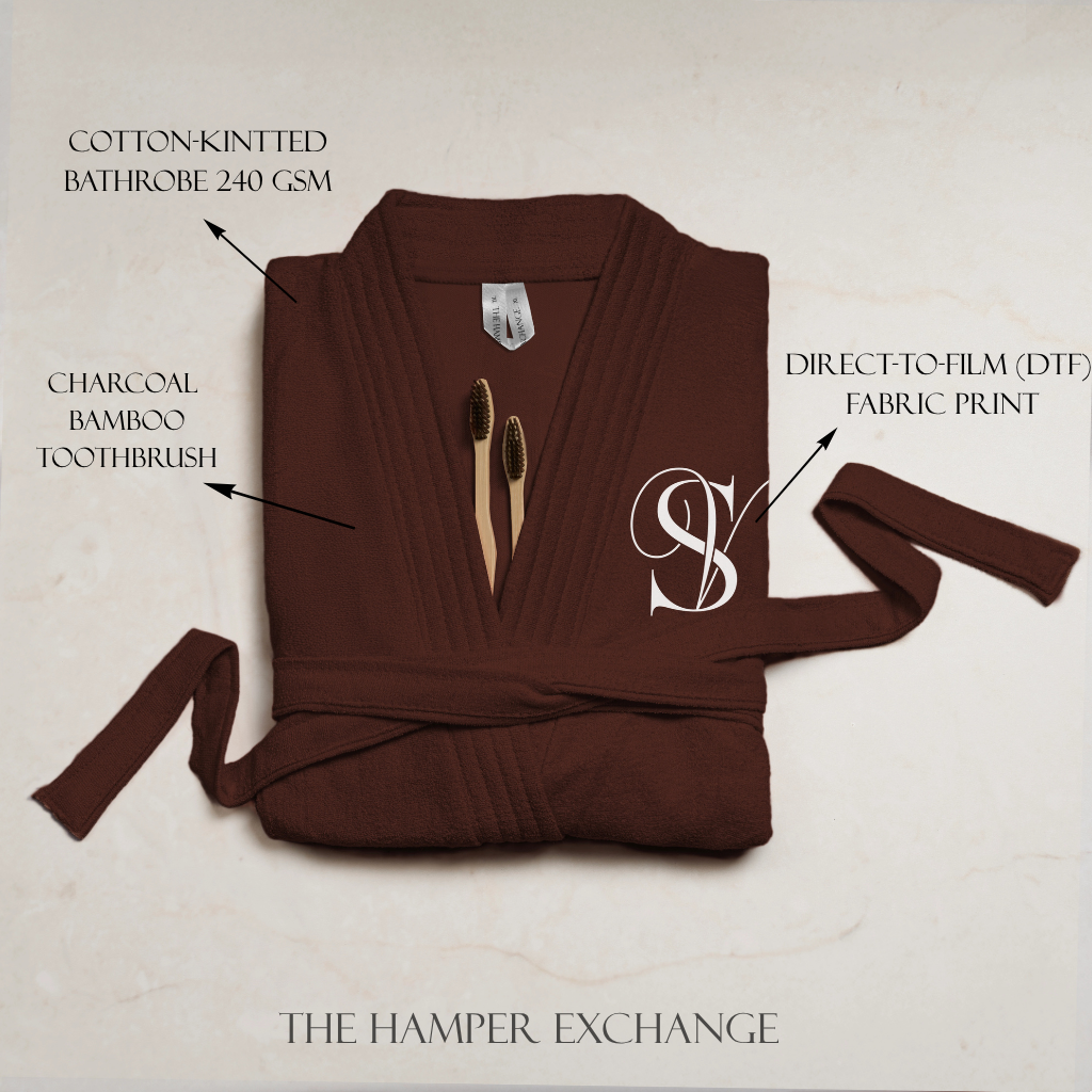 Single Personalised Bathrobe Hamper