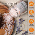Himalayan Rock Bath Salt Jar