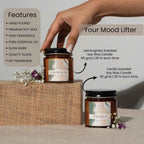 Scented Soy Wax Candle - Eco-Friendly Aromatherapy Candle for Home Fragrance
