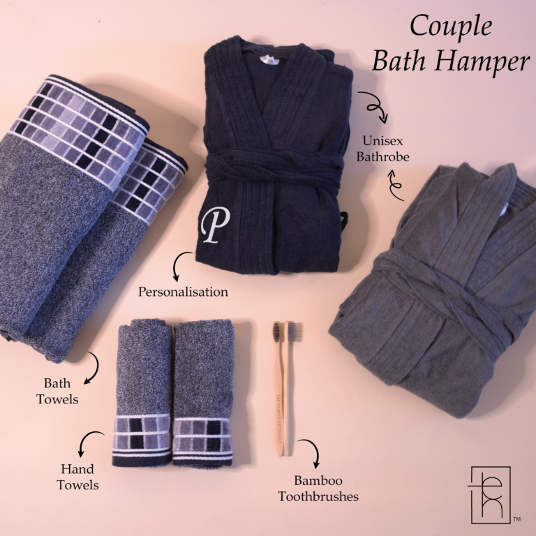 Buy Hampers, Bath Towel Sets, Bathrobes, Gift Boxes & Bags